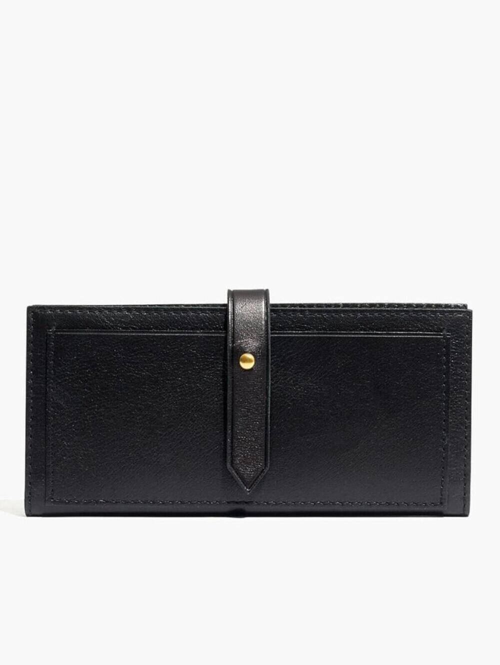 Madewell The Post Wallet Black